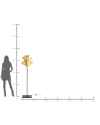 Торшер Ginkgo Due 172cm