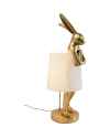 Настольная лампа Animal Rabbit Gold 88cm