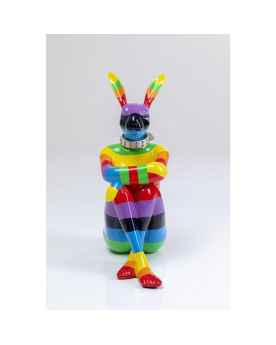 Статуэтка Sitting Rabbit Rainbow 80cm