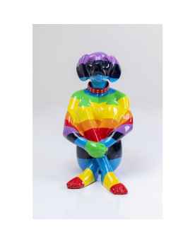 Статуэтка Sitting Dog Rainbow 80cm