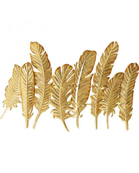 Вешалка для одежды Leaf Gold 86cm