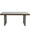 Стол Conley Crude Steel 180x90