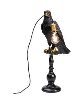 Настольная лампа Sitting Crow Mat Black