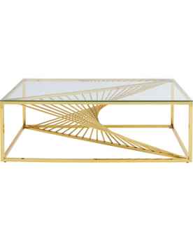 Кофейный столик Laser Gold 120x60