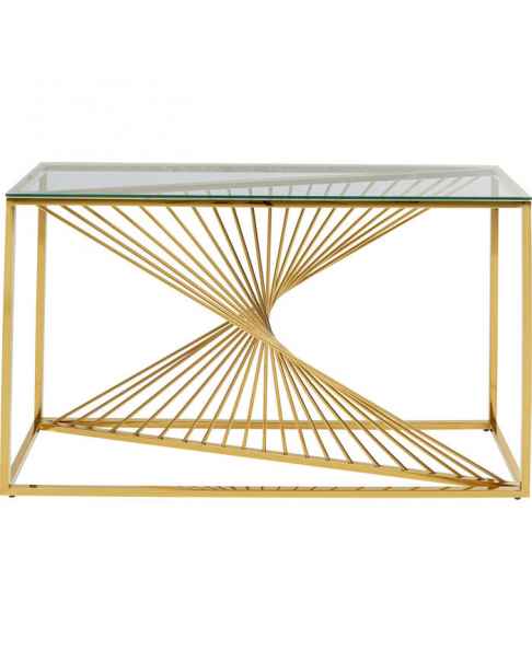 Консольный столик Laser Gold 120x40