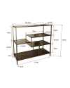 Стеллаж Loft Gold 100x115