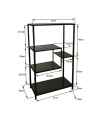 Стеллаж Loft Black 100x60