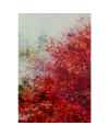 Картина на стекле Red Tree 80x80