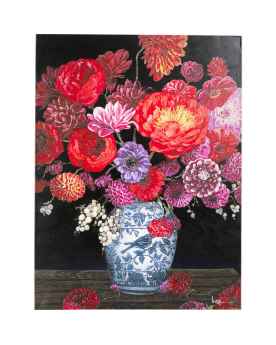 Картина маслом Flower Explosion120x90