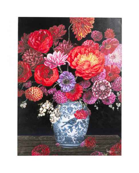 Картина маслом Flower Explosion120x90