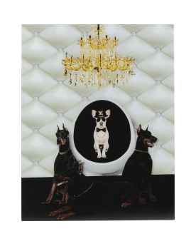 Картина на стекле Doberman Bodyguards 60x80