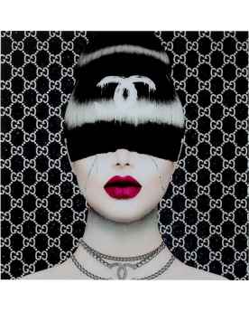 Картина на стекле Fashion Haircut 80x80