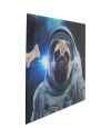 Картина на стекле Dog in Space 80x60