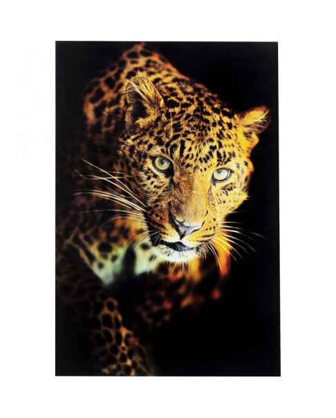 Картина на стекле Leopard Shaka 120x80