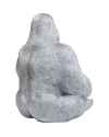 Деко фигура Monkey Gorilla Side XL Silver Matt