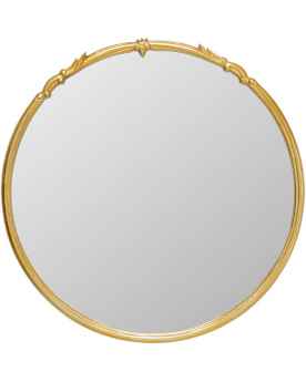 Настенное зеркало Cassandra Gold Ø80cm