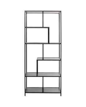 Стеллаж Loftie Black 77x185cm
