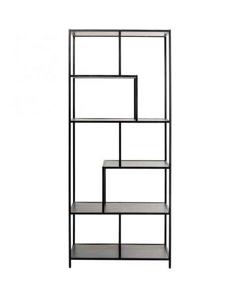 Стеллаж Loftie Black 77x185cm