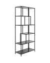 Стеллаж Loftie Black 77x185cm