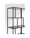 Стеллаж Loftie Black 77x185cm
