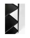 Стеллаж Loftie Black 77x185cm