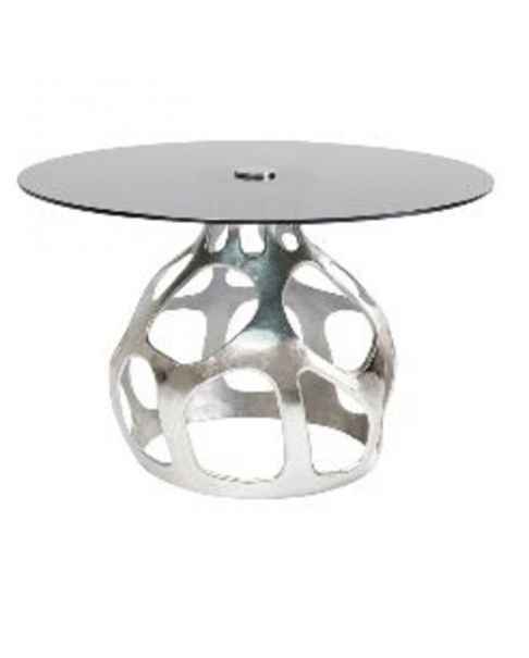 Приставной столик Volcano Silver Ø60cm