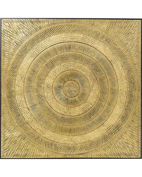 Настенный декор Art Circle Gold 120x120cm