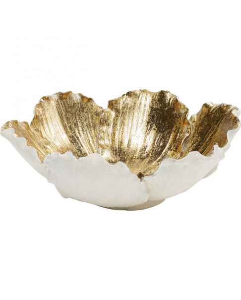 Подсвечник Flower Bloom Creme Gold Ø20
