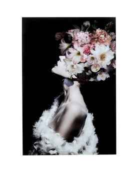 Картина на стекле Flowery Beauty 80x120
