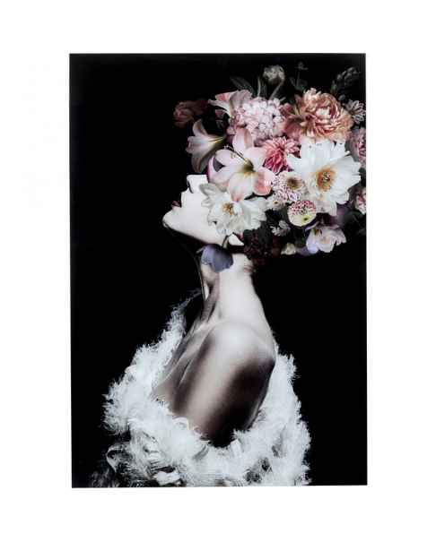 Картина на стекле Flowery Beauty 80x120