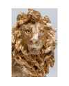 Статуэтка Sitting Lion Gold 42cm