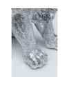 Статуэтка Sitting Lion Silver 42cm