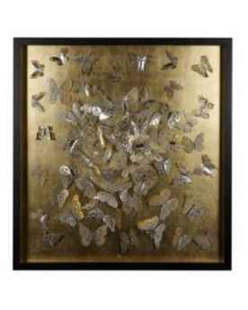 Настенный декор Butterflies Swarm 80x80cm