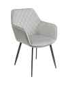 Стул с подлокотниками Kayla Grey