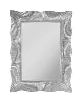 Настенное зеркало Wavy Silver 94x124cm