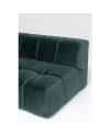 Угловой диван Belami Velvet Dark Green Left 265cm