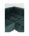 Угловой диван Belami Velvet Dark Green Left 265cm