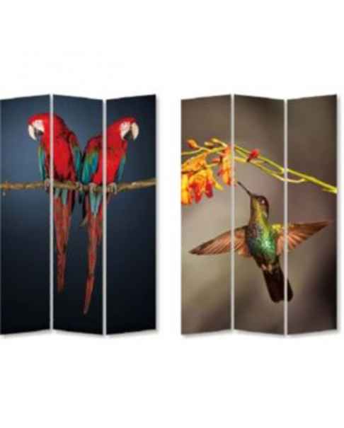 Ширма Twin Parrot vs Cute Colibri 120x180cm