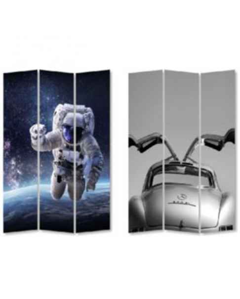 Ширма Triptychon Man vs Oldtimer 120x180cm