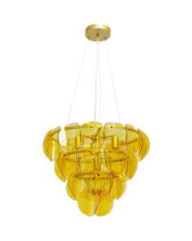 Люстра Mariposa Three Circle Brass