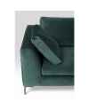 Угловой диван Gianni Small Velvet Dark Green Right