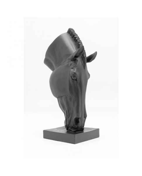 Деко обьект Horse Face Black 57cm