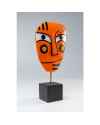 Деко обьект Face Orange 50cm