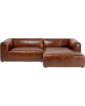 Угловой диван Cubetto Leather Brown 270cm