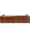 Угловой диван Cubetto Leather Brown 270cm