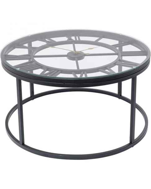 Приставной столик Roman Black Ø76cm
