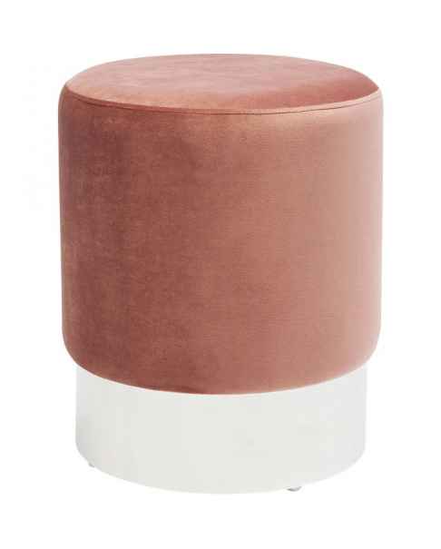 Пуф Cherry Mauve Silver Ø35cm