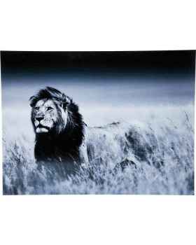 Картина на стекле Lion King Standing 120x160cm