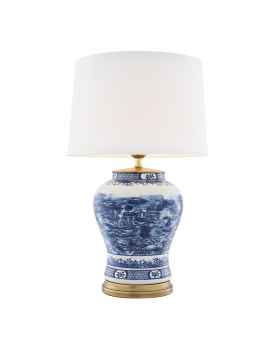 Настольная лампа Chinese Blue