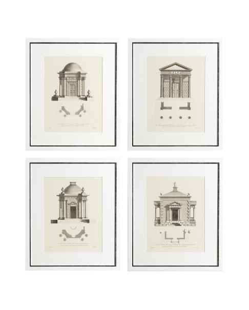 Картина Architecture set of 4 Картина Architecture set of 4